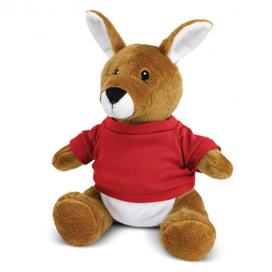 Kangaroo Plush Toys red